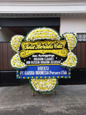 Papan Bunga Duka di Concong