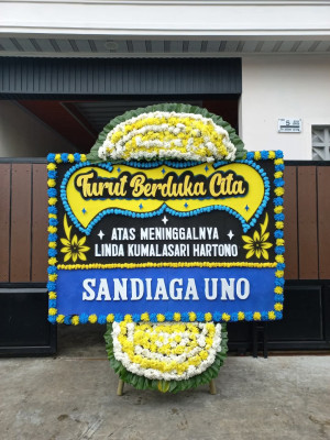 Papan Bunga Duka di Concong